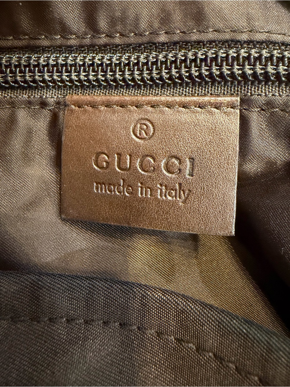Gucci Diamante Web Crossbody Bag In Brown - Picture 6 of 13